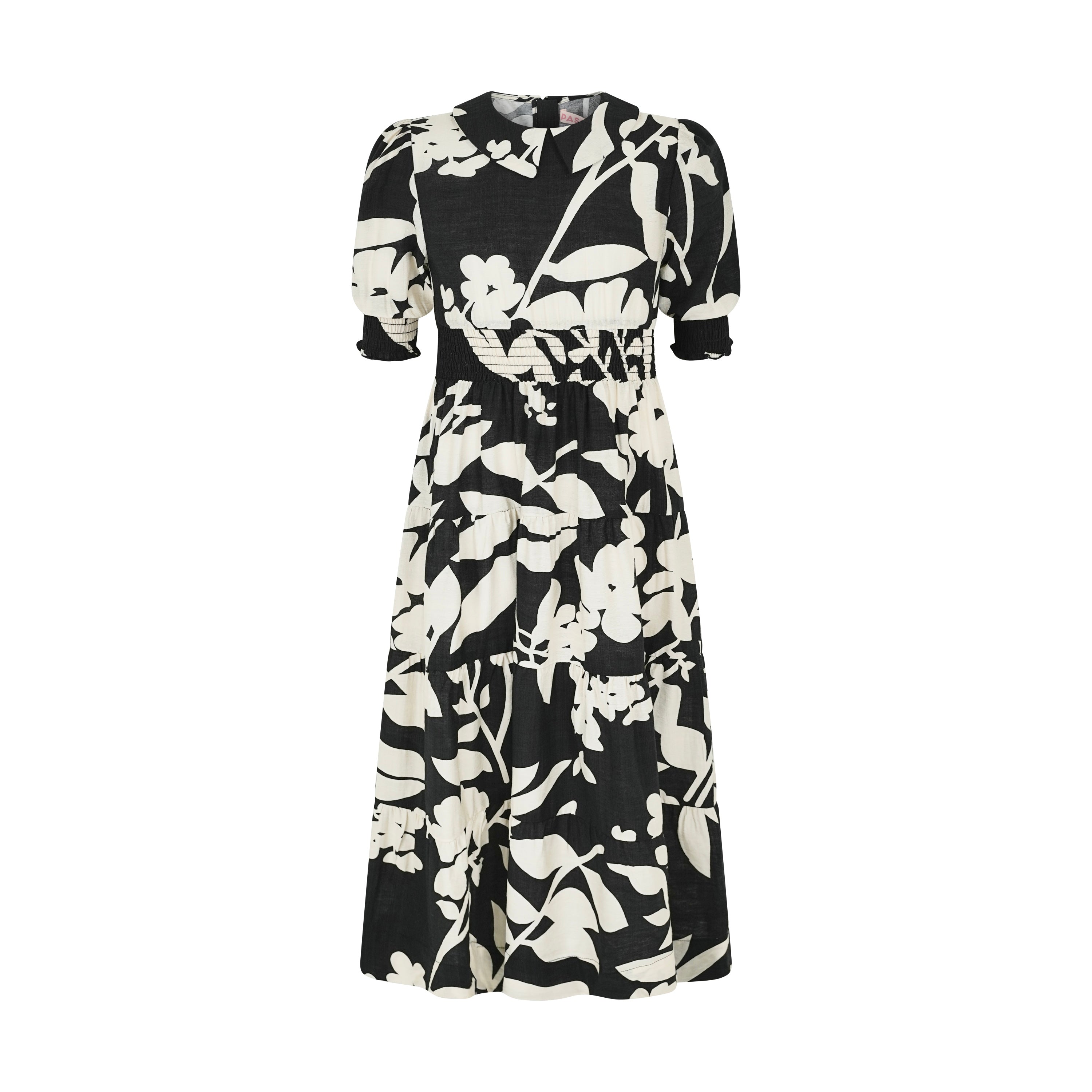 RILEY SMOCKED WAIST MAXI FLORAL