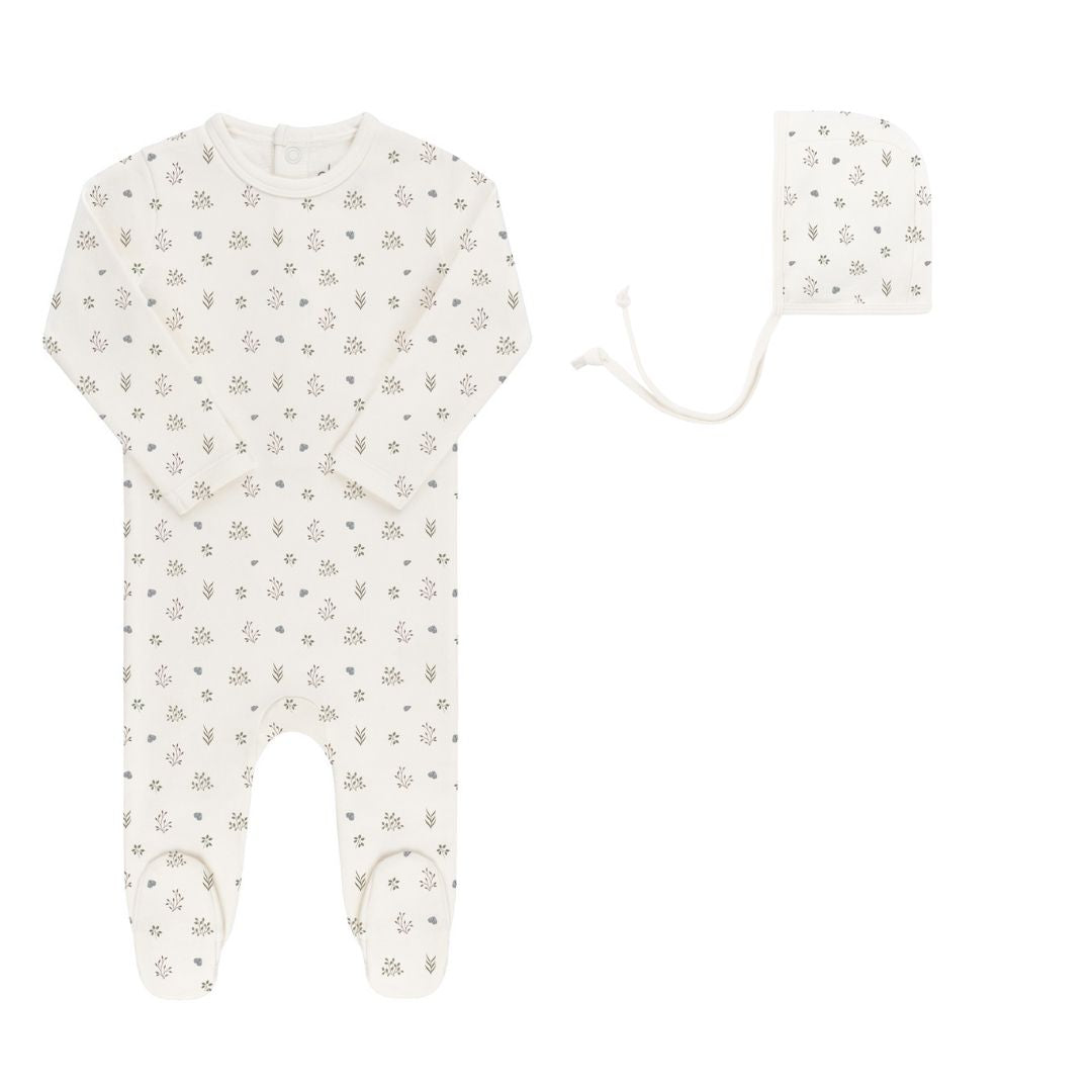 Garden Floral Print Collection - Ivory Boy