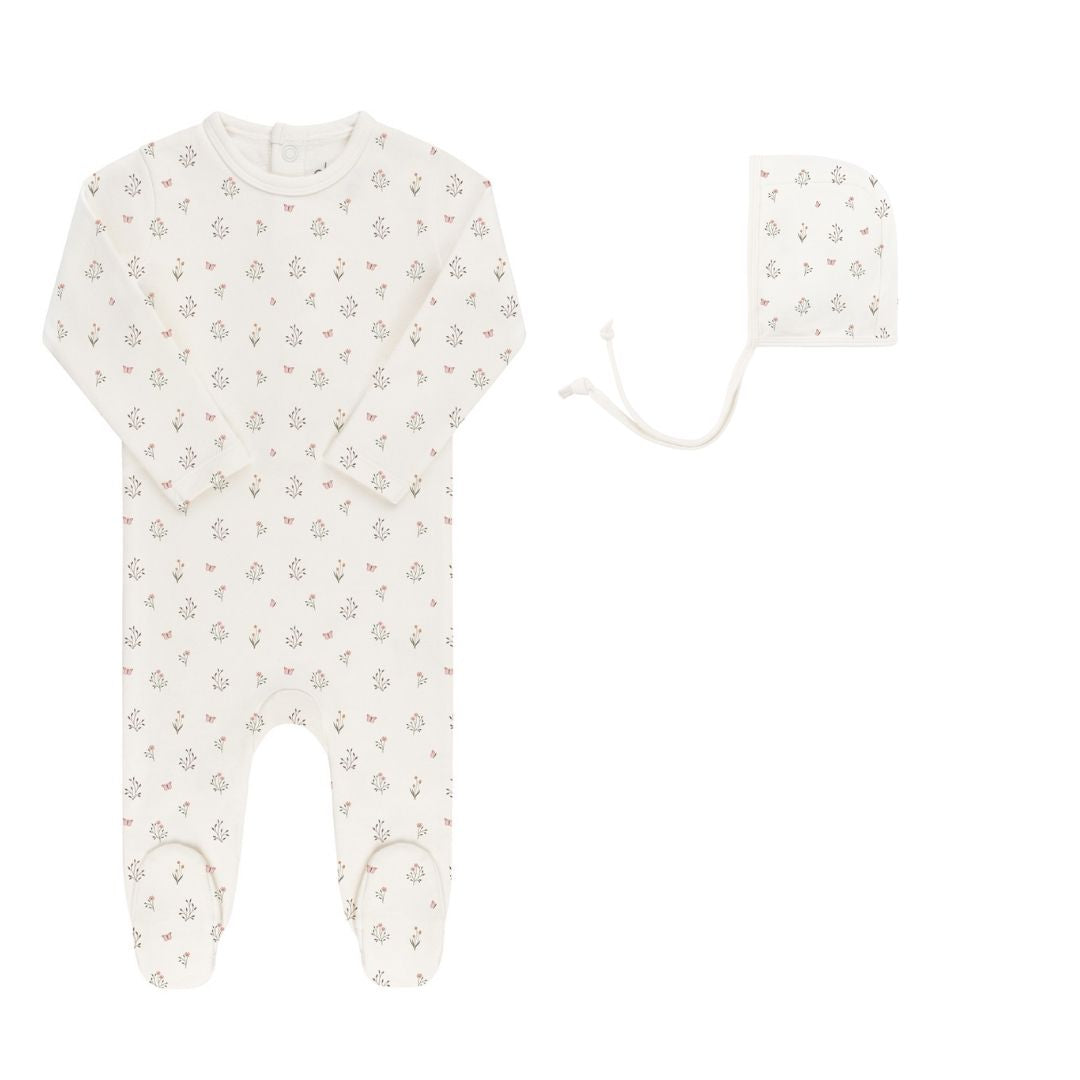 Garden Floral Print Collection - Ivory Girl