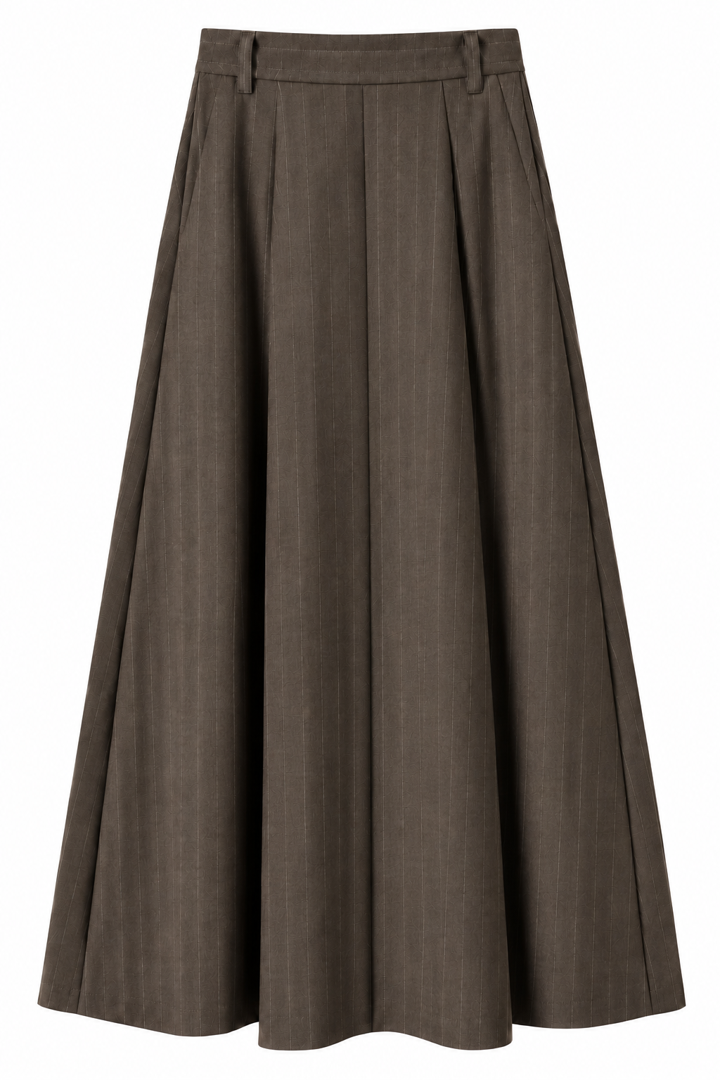 Pinstriped Skirt