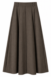 Pinstriped Skirt
