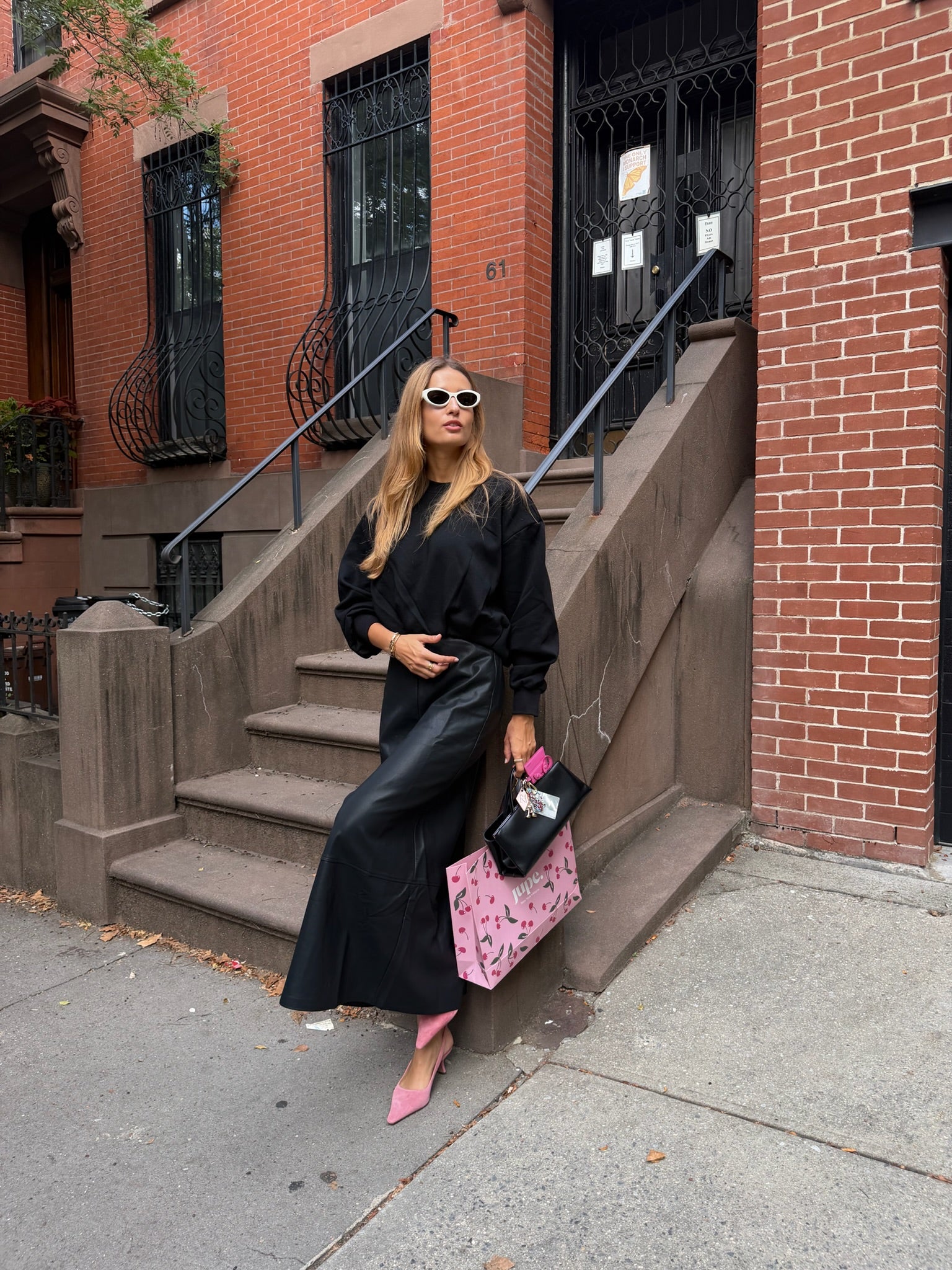 The Leather Maxi Skirt