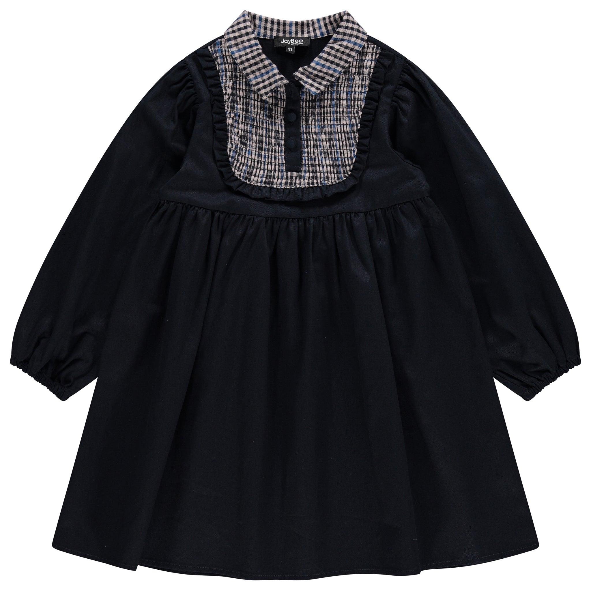 Smocked Puff Sleeve Dress