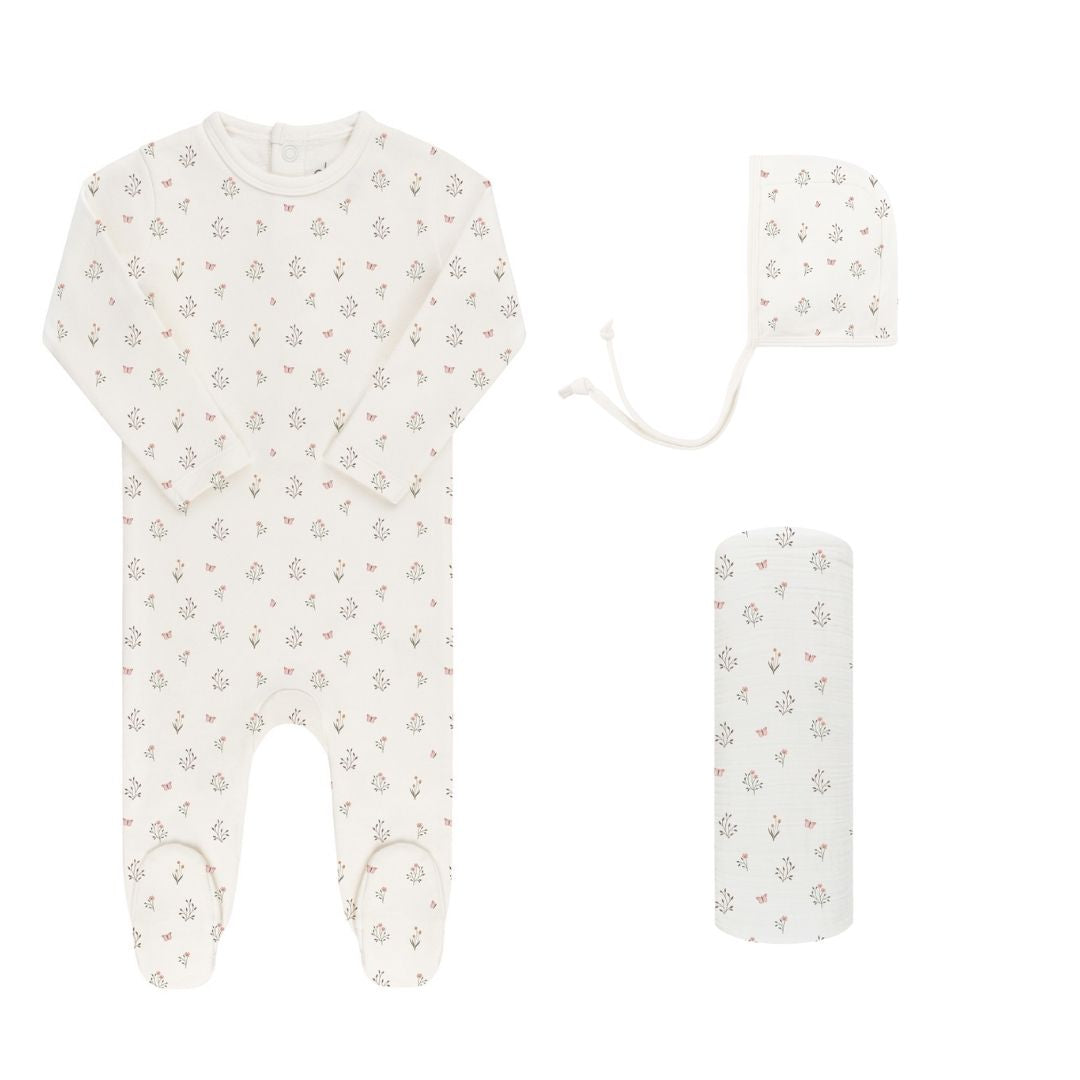 Garden Floral Print Collection - Ivory Girl
