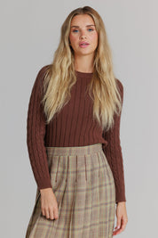 Plaid Pleated Skirt