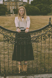 Colour Block V-Neck Top