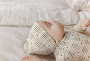 Cotton Floral Plaid Collection - Footie