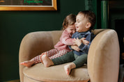 Velour Plaid Bear Collection - Sweatshirt + Leggings