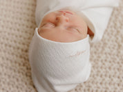 Amore Pointelle Collection - Footie + Beanie