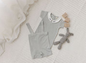 Organic Embroidered Collar Collection - Blue Leaf