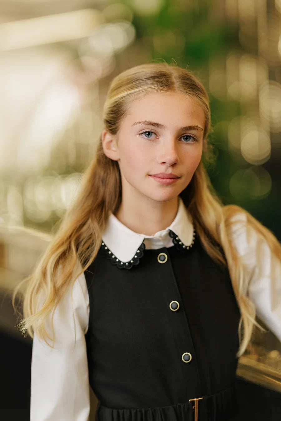BLACK BELTED JUMPER