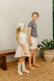 Wave Knit Cardigan – Ivory – Holland Collection