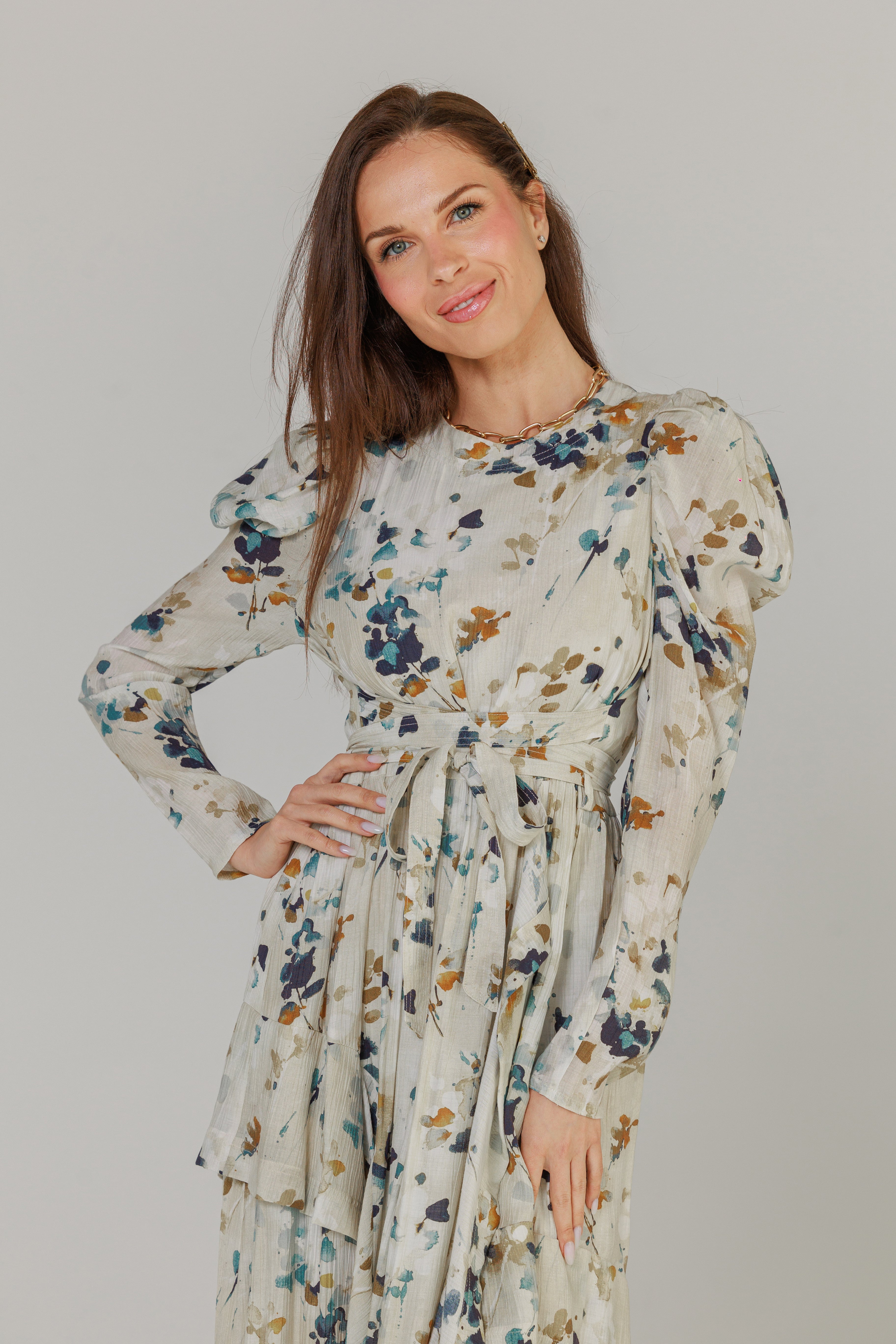 Floral Wrap Dress