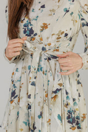 Floral Wrap Dress