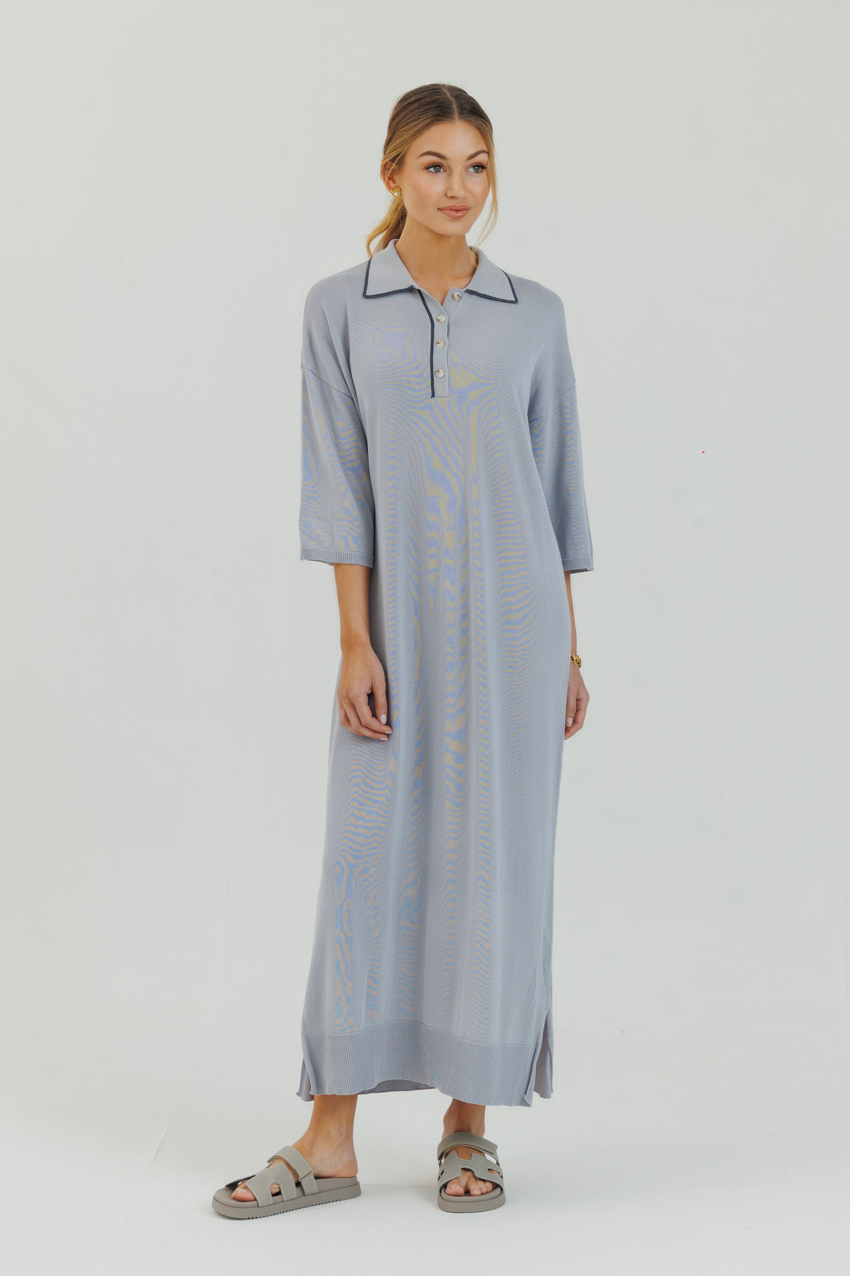 Polo Dress Stone