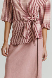 Pink Seam Slip Skirt