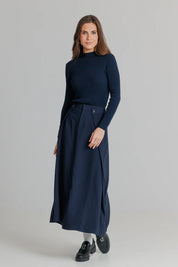 Suit Skirt Navy