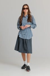 Pinstripe Blouse