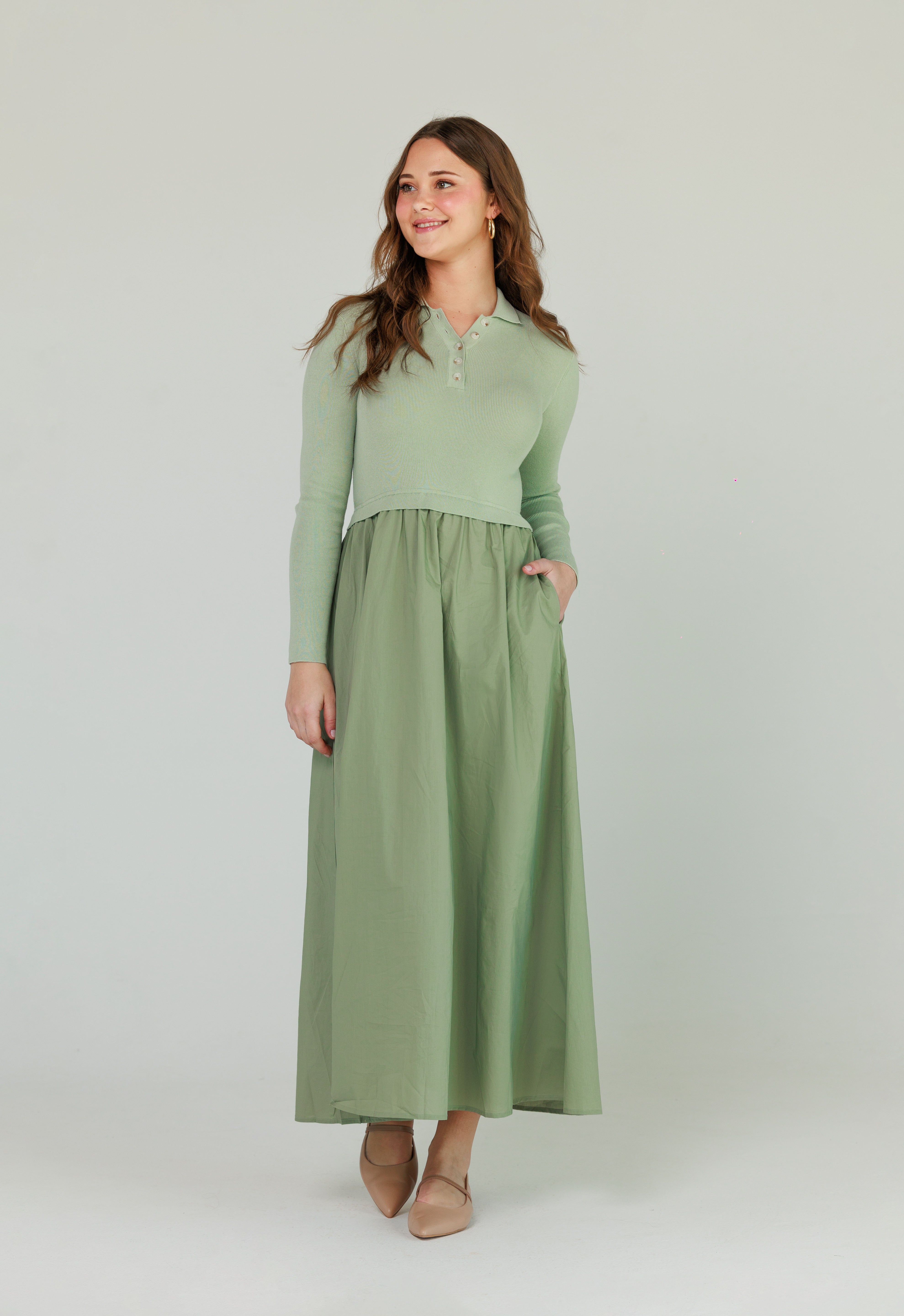 Green Polo Maxi