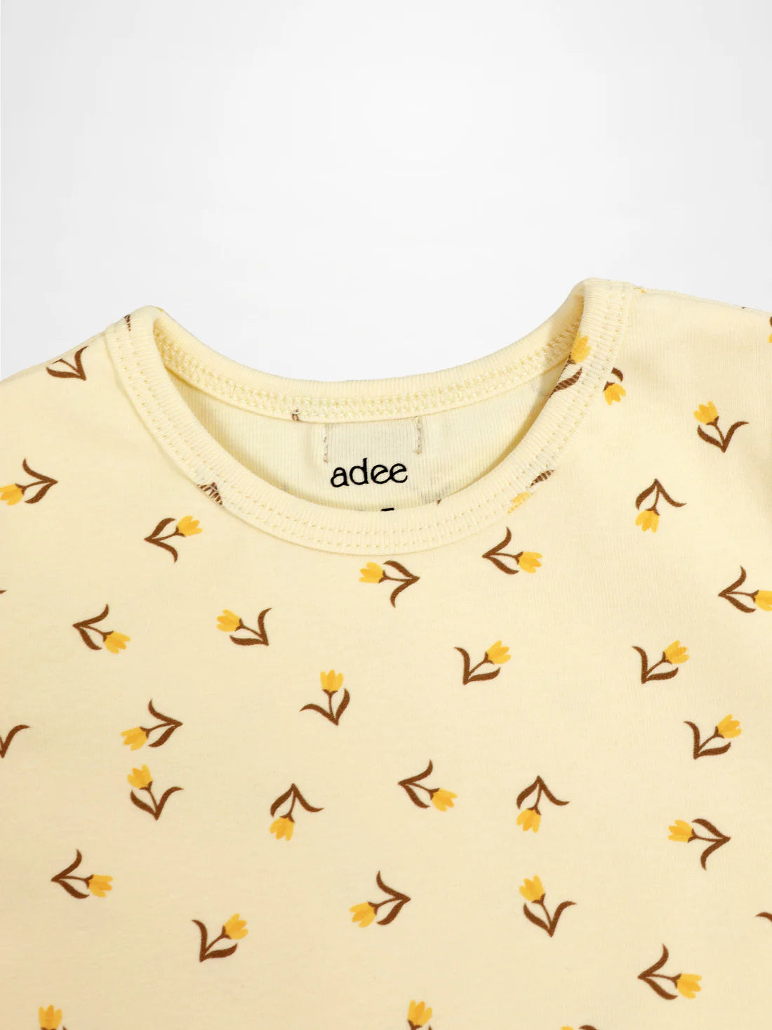 Butter Yellow Tulip T-Shirt - Short Sleeve