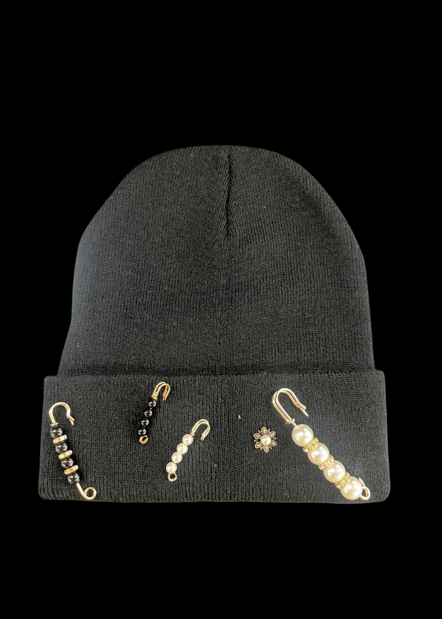 The Pearl Pin Beanie - by Cami