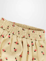 Tan Floral Bloomers