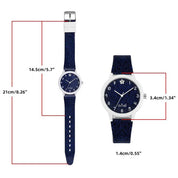 Ovvel Girls Analog Watch for kids – Denim