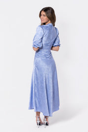 Audrey Dress Short Sleeve (Sky Blue)