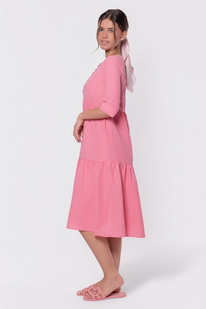 Mali Dress 42" (Pink)