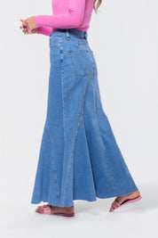 Arden Skirt Medium Blue