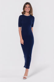 Amaya Dress (Navy)