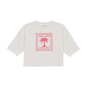 Teela Pink Seersucker Top