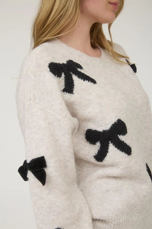 Signature Bow Sweater