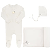 Organic French Terry Bird Collection - Ivory Girl