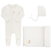 Organic French Terry Bird Collection - Ivory Boy