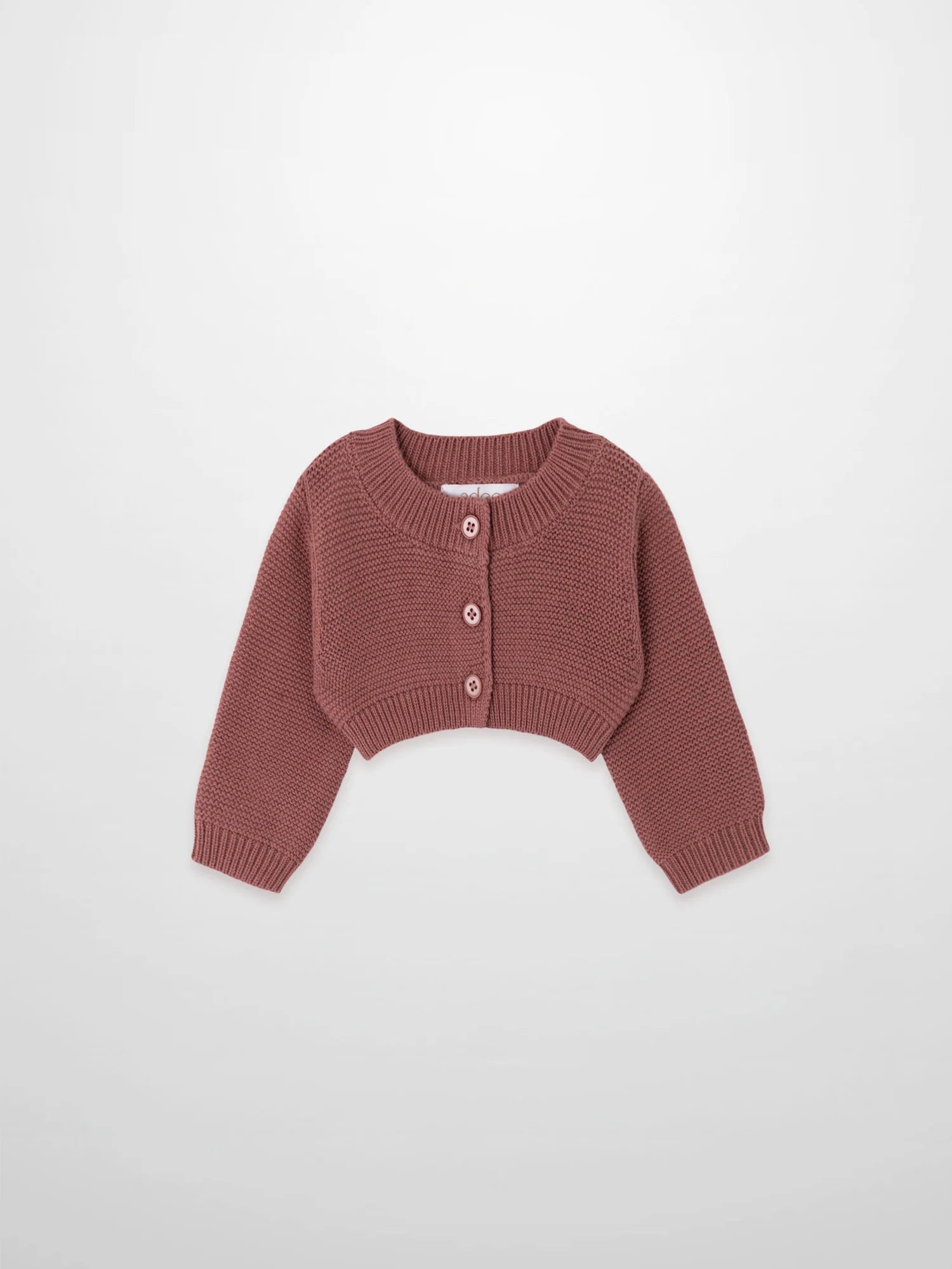Cropped Cardigan - Pink