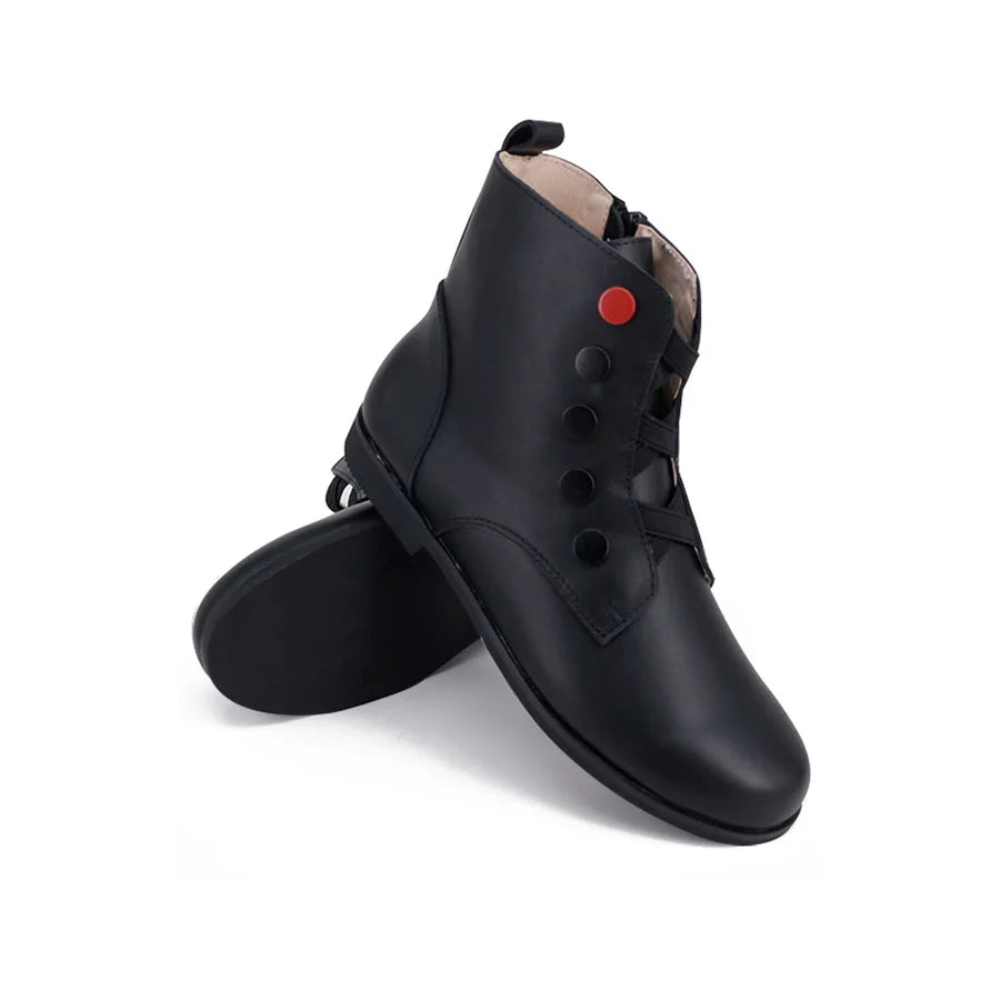 Rosalie Black Leather