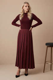 BOX PLEAT MAXI SET