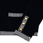 KNIT WEAVE OVERLAY MAXI