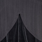 CABLE KNIT OVERLAY MAXI