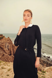 BUTTON FRONT SWING MAXI
