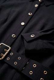 BELTED MAXI 2.0- BLACK