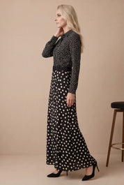 POLKA DOT COMBO MAXI