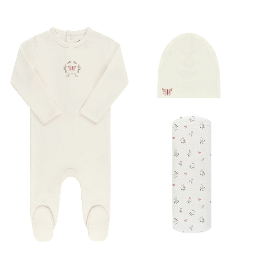 Garden Floral Center Collection - Ivory Girl