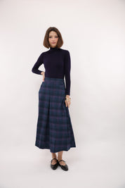 Tia Plaid Skirt