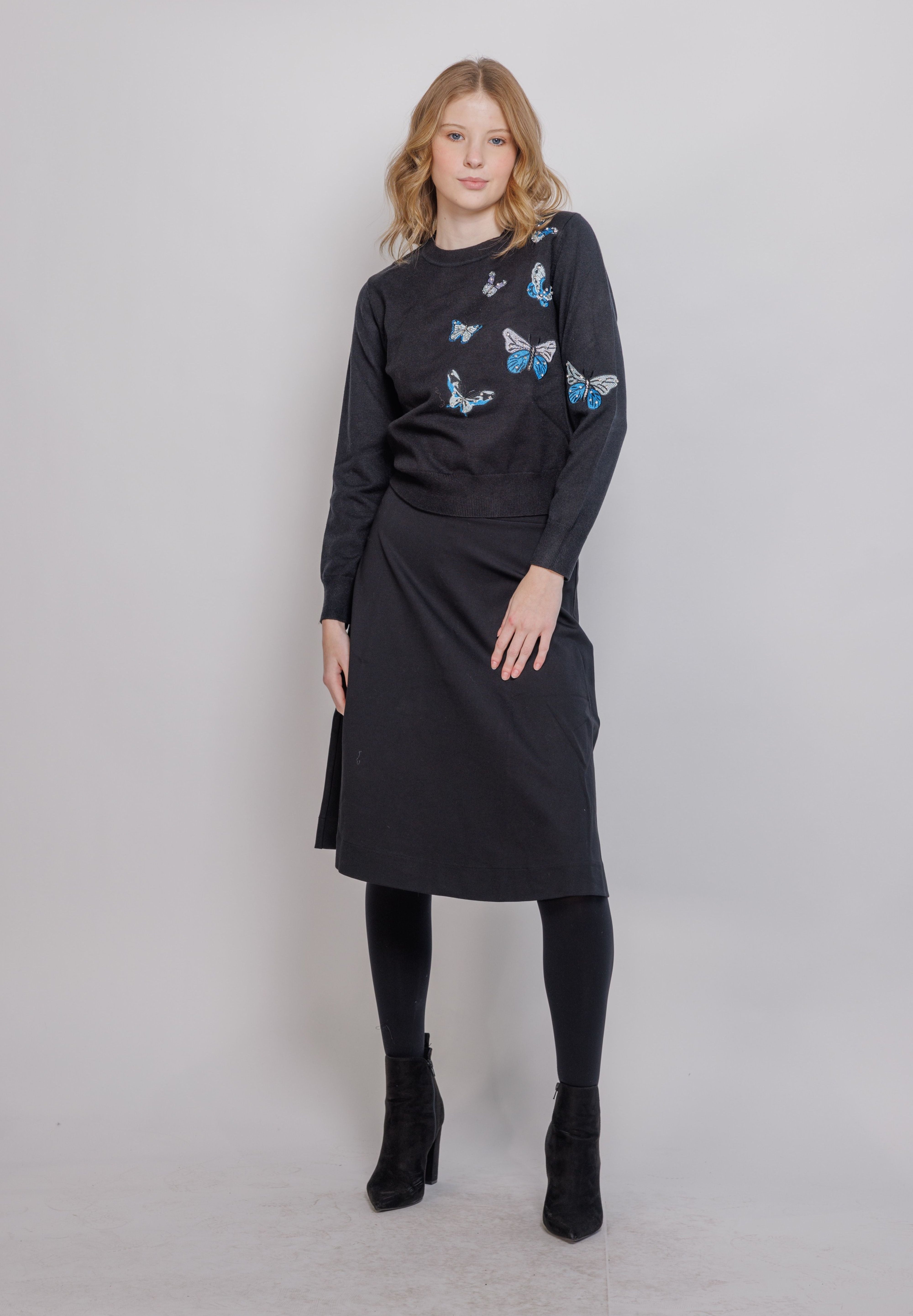 25660-BUTTERFLY SWEATER