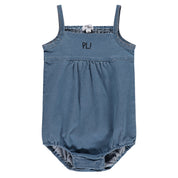 Denim Strap Romper