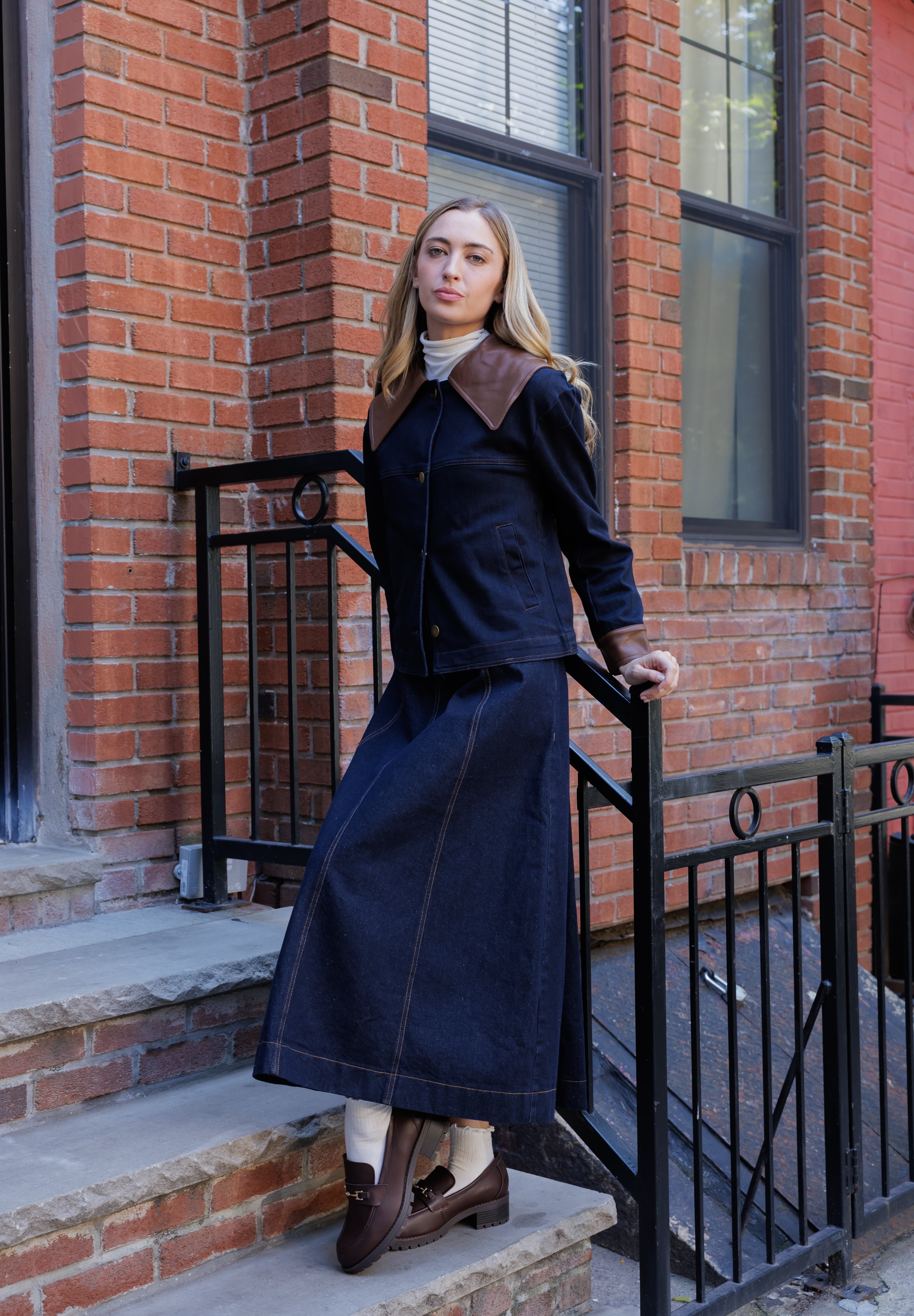 Lina Denim Skirt