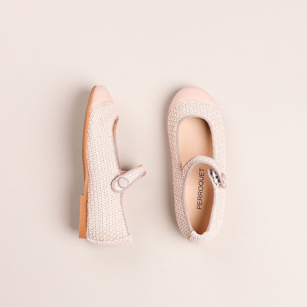 Cap toe mary jane | Pink