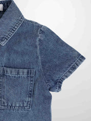 Blue Denim Button Down Shirt